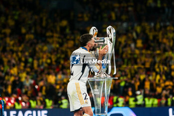 2024-06-01 - Daniel Carvajal of Real Madrid - FINAL - BORUSSIA DORTMUND VS REAL MADRID - UEFA CHAMPIONS LEAGUE - SOCCER