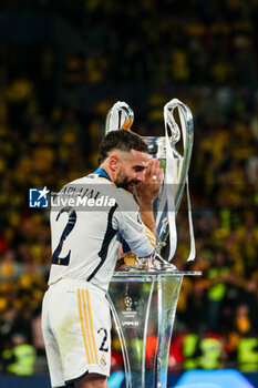 2024-06-01 - Daniel Carvajal of Real Madrid - FINAL - BORUSSIA DORTMUND VS REAL MADRID - UEFA CHAMPIONS LEAGUE - SOCCER