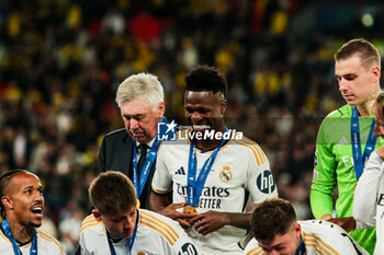 2024-06-01 - Vinicius Junior of Real Madrid - FINAL - BORUSSIA DORTMUND VS REAL MADRID - UEFA CHAMPIONS LEAGUE - SOCCER