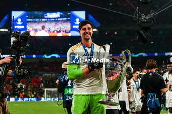 2024-06-01 - Thibaut Courtois of Real Madrid - FINAL - BORUSSIA DORTMUND VS REAL MADRID - UEFA CHAMPIONS LEAGUE - SOCCER