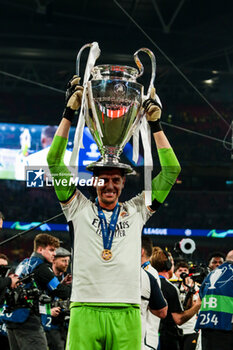 2024-06-01 - Thibaut Courtois of Real Madrid - FINAL - BORUSSIA DORTMUND VS REAL MADRID - UEFA CHAMPIONS LEAGUE - SOCCER