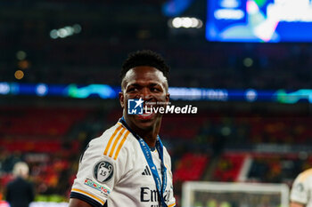 2024-06-01 - Vinicius Junior of Real Madrid - FINAL - BORUSSIA DORTMUND VS REAL MADRID - UEFA CHAMPIONS LEAGUE - SOCCER