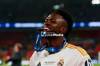 2024-06-01 - Vinicius Junior of Real Madrid - FINAL - BORUSSIA DORTMUND VS REAL MADRID - UEFA CHAMPIONS LEAGUE - SOCCER