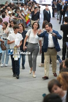 2024-06-02 - Real Madrid players during the celebration of Real Madrid football club's 15th Cahampion League victory at the Plaza de Cibeles in Madrid. June 2 nd 2024 Cordon Press - REAL MADRID PLAYES AYUNTAMIENTO - UEFA CHAMPIONS LEAGUE - SOCCER