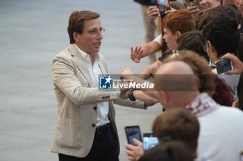 2024-06-02 - Real Madrid players during the celebration of Real Madrid football club's 15th Cahampion League victory at the Plaza de Cibeles in Madrid. June 2 nd 2024 Cordon Press - REAL MADRID PLAYES AYUNTAMIENTO - UEFA CHAMPIONS LEAGUE - SOCCER