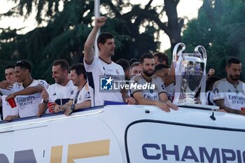 Real Madrid Champions League celebration in Madrid - UEFA CHAMPIONS LEAGUE - SOCCER