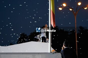 2024-06-02 - Real Madrid Champions League celebration in Madrid. Real Madrid players during the celebration of Real Madrid football club's 15th Cahampion League victory at the Plaza de Cibeles in Madrid. June 2 nd 2024 900/Cordon Press - REAL MADRID CHAMPIONS LEAGUE CELEBRATION IN MADRID - UEFA CHAMPIONS LEAGUE - SOCCER