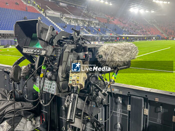 2024-11-05 - A general view of a TV camera - BOLOGNA FC VS AS MONACO - UEFA CHAMPIONS LEAGUE - SOCCER