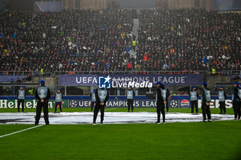 2024-11-05 - logo of Uefa Champion League - BOLOGNA FC VS AS MONACO - UEFA CHAMPIONS LEAGUE - SOCCER