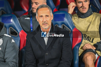 2024-11-05 - Monaco’s Head Coach Adi Hutter - BOLOGNA FC VS AS MONACO - UEFA CHAMPIONS LEAGUE - SOCCER