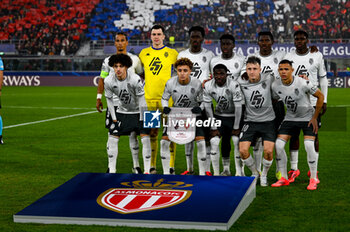 2024-11-05 - AS Monaco FCfor team photo lined up - BOLOGNA FC VS AS MONACO - UEFA CHAMPIONS LEAGUE - SOCCER