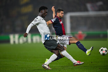 2024-11-05 - Monaco’s Soungoutou Magassa portrait in action - BOLOGNA FC VS AS MONACO - UEFA CHAMPIONS LEAGUE - SOCCER