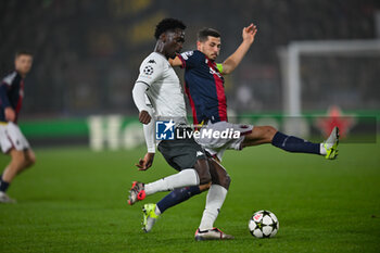 2024-11-05 - Monaco’s Soungoutou Magassa portrait in action - BOLOGNA FC VS AS MONACO - UEFA CHAMPIONS LEAGUE - SOCCER