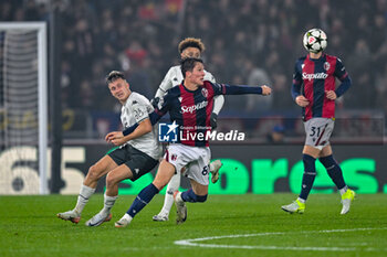 2024-11-05 - Bologna's Giovanni Fabbian portrait in action - BOLOGNA FC VS AS MONACO - UEFA CHAMPIONS LEAGUE - SOCCER