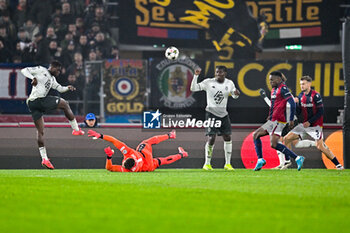 2024-11-05 - Shoot of Monaco’s Christian Mawissa - BOLOGNA FC VS AS MONACO - UEFA CHAMPIONS LEAGUE - SOCCER