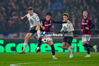 2024-11-05 - Bologna's Giovanni Fabbian portrait in action - BOLOGNA FC VS AS MONACO - UEFA CHAMPIONS LEAGUE - SOCCER