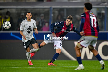 2024-11-05 - Bologna's Juan Miranda portrait in action - BOLOGNA FC VS AS MONACO - UEFA CHAMPIONS LEAGUE - SOCCER