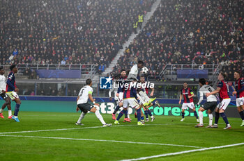 2024-11-05 - Header of Monaco’s Breel Embolo - BOLOGNA FC VS AS MONACO - UEFA CHAMPIONS LEAGUE - SOCCER