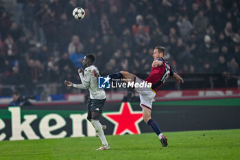 2024-11-05 - Bologna's Tommaso Pobega portrait in action - BOLOGNA FC VS AS MONACO - UEFA CHAMPIONS LEAGUE - SOCCER