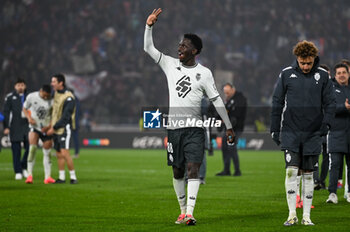 2024-11-05 - Monaco’s Soungoutou Magassa greets the fans at the end of the match - BOLOGNA FC VS AS MONACO - UEFA CHAMPIONS LEAGUE - SOCCER