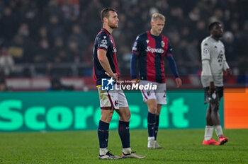 2024-11-05 - Bologna FC 1909 shows his disappointment - BOLOGNA FC VS AS MONACO - UEFA CHAMPIONS LEAGUE - SOCCER