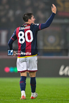 2024-11-05 - Bologna's Giovanni Fabbian gestures - BOLOGNA FC VS AS MONACO - UEFA CHAMPIONS LEAGUE - SOCCER