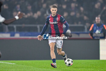 2024-11-05 - Bologna's Stefan Posch portrait in action - BOLOGNA FC VS AS MONACO - UEFA CHAMPIONS LEAGUE - SOCCER