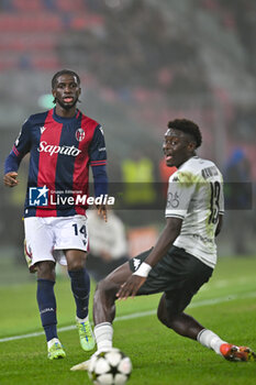 2024-11-05 - Bologna's Samuel Iling-Junior portrait in action - BOLOGNA FC VS AS MONACO - UEFA CHAMPIONS LEAGUE - SOCCER