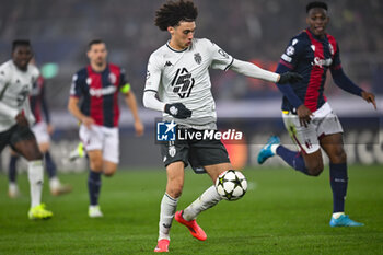 2024-11-05 - Monaco’s Maghnes Aklioucheportrait in action - BOLOGNA FC VS AS MONACO - UEFA CHAMPIONS LEAGUE - SOCCER