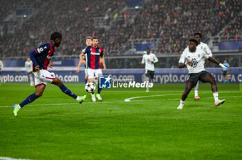 2024-11-05 - Bologna's Samuel Iling-Junior portrait in action - BOLOGNA FC VS AS MONACO - UEFA CHAMPIONS LEAGUE - SOCCER