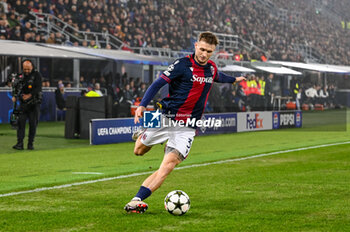 2024-11-05 - Shoot of Bologna's Stefan Posch - BOLOGNA FC VS AS MONACO - UEFA CHAMPIONS LEAGUE - SOCCER