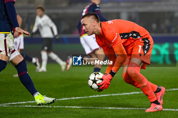 2024-11-05 - Bologna's Lukasz Skorupski - BOLOGNA FC VS AS MONACO - UEFA CHAMPIONS LEAGUE - SOCCER