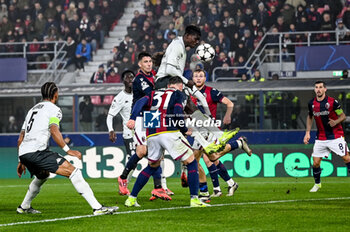 2024-11-05 - Header of Monaco’s Breel Embolo - BOLOGNA FC VS AS MONACO - UEFA CHAMPIONS LEAGUE - SOCCER