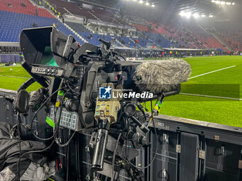 2024-11-05 - A general view of a TV camera - BOLOGNA FC VS AS MONACO - UEFA CHAMPIONS LEAGUE - SOCCER