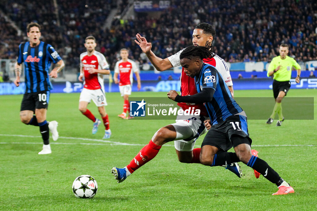 Atalanta BC vs Arsenal FC - UEFA CHAMPIONS LEAGUE - SOCCER