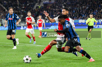 2024-09-19 - Ademola Lookman (Atalanta BC ) William Saliba (Arsenal FC ), 1° UEFA Champions League AtalantaBC vs ArsenalFC 2024-25 game at Gewiss Stadium in Bergamo (BG), Italy, 19.09.2024.
Photo by Marius Bunduc/LiveMedia - ATALANTA BC VS ARSENAL FC - UEFA CHAMPIONS LEAGUE - SOCCER