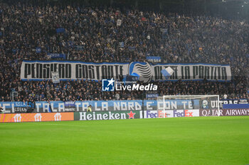 2024-10-23 - Atalanta BC 1907 supporters during the UEFA Champions League 2024/2025 League Phase MD3 football match between Atalanta BC and Celtic FC at Gewiss Stadium on October 23, 2024, Bergamo, Italy. - ATALANTA BC VS CELTIC - UEFA CHAMPIONS LEAGUE - SOCCER