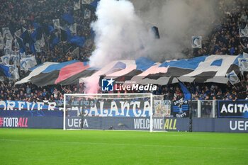 2024-10-23 - Atalanta BC 1907 supporters during the UEFA Champions League 2024/2025 League Phase MD3 football match between Atalanta BC and Celtic FC at Gewiss Stadium on October 23, 2024, Bergamo, Italy. - ATALANTA BC VS CELTIC - UEFA CHAMPIONS LEAGUE - SOCCER