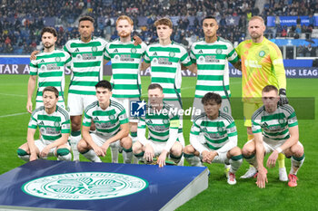 2024-10-23 - Celtic FC Team lined up before the kick-off of during the UEFA Champions League 2024/2025 League Phase MD3 football match between Atalanta BC and Celtic FC at Gewiss Stadium on October 23, 2024, Bergamo, Italy. - ATALANTA BC VS CELTIC - UEFA CHAMPIONS LEAGUE - SOCCER