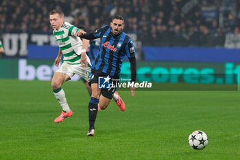 2024-10-23 - Davide Zappacosta of Atalanta BC 1907 in action during the UEFA Champions League 2024/2025 League Phase MD3 football match between Atalanta BC and Celtic FC at Gewiss Stadium on October 23, 2024, Bergamo, Italy. - ATALANTA BC VS CELTIC - UEFA CHAMPIONS LEAGUE - SOCCER