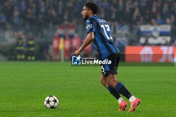 2024-10-23 - Ederson of Atalanta BC 1907 in action during the UEFA Champions League 2024/2025 League Phase MD3 football match between Atalanta BC and Celtic FC at Gewiss Stadium on October 23, 2024, Bergamo, Italy. - ATALANTA BC VS CELTIC - UEFA CHAMPIONS LEAGUE - SOCCER