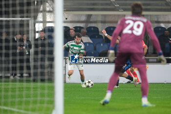 2024-10-23 - Nicolas Kuhn of Celtic FC in action during the UEFA Champions League 2024/2025 League Phase MD3 football match between Atalanta BC and Celtic FC at Gewiss Stadium on October 23, 2024, Bergamo, Italy. - ATALANTA BC VS CELTIC - UEFA CHAMPIONS LEAGUE - SOCCER