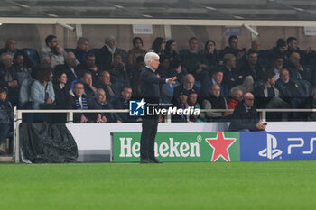 2024-10-23 - Gian Piero Gasperini head coach of Atalanta BC 1907 during the UEFA Champions League 2024/2025 League Phase MD3 football match between Atalanta BC and Celtic FC at Gewiss Stadium on October 23, 2024, Bergamo, Italy. - ATALANTA BC VS CELTIC - UEFA CHAMPIONS LEAGUE - SOCCER