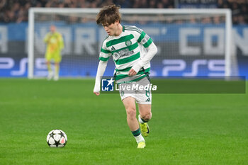 2024-10-23 - Kyogo of Celtic FC carries the ball during the UEFA Champions League 2024/2025 League Phase MD3 football match between Atalanta BC and Celtic FC at Gewiss Stadium on October 23, 2024, Bergamo, Italy. - ATALANTA BC VS CELTIC - UEFA CHAMPIONS LEAGUE - SOCCER