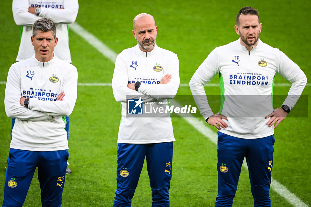 FOOTBALL - PSV TRAINING AND PRESS CONFERENCE - UEFA CHAMPIONS LEAGUE - SOCCER