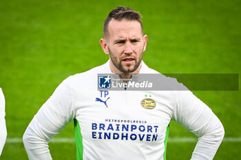 2024-10-21 - Terry PETERS of PSV Eindhoven during the training session of the PSV Eindhoven ahead of the UEFA Champions League football match between Paris Saint-Germain and PSV Eindhoven on October 21, 2024 at Parc des Princes stadium in Paris, France - FOOTBALL - PSV TRAINING AND PRESS CONFERENCE - UEFA CHAMPIONS LEAGUE - SOCCER