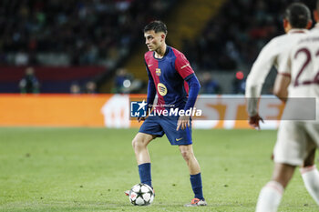 2024-10-23 - Pedri Gonzalez of FC Barcelona during the UEFA Champions League, League phase, Matchday 3 football match between FC Barcelona and Bayern Munich on 23 October 2024 at Estadi Olímpic Lluís Companys in Barcelona, Spain - FOOTBALL - CHAMPIONS LEAGUE - FC BARCELONA V BAYERN MUNICH - UEFA CHAMPIONS LEAGUE - SOCCER