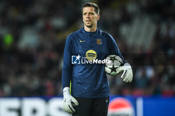 2024-10-23 - Wojciech SZCZESNY of Barcelona during the UEFA Champions League, League Phase MD3 football match between FC Barcelona and Bayern Munich on 23 October 2024 at Estadi Olimpic Lluis Companys in Barcelona, Spain - FOOTBALL - CHAMPIONS LEAGUE - FC BARCELONA V BAYERN MUNICH - UEFA CHAMPIONS LEAGUE - SOCCER