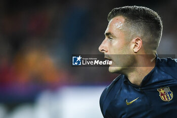 2024-10-23 - Inaki PENA of Barcelona during the UEFA Champions League, League Phase MD3 football match between FC Barcelona and Bayern Munich on 23 October 2024 at Estadi Olimpic Lluis Companys in Barcelona, Spain - FOOTBALL - CHAMPIONS LEAGUE - FC BARCELONA V BAYERN MUNICH - UEFA CHAMPIONS LEAGUE - SOCCER