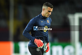 2024-10-23 - Inaki PENA of Barcelona during the UEFA Champions League, League Phase MD3 football match between FC Barcelona and Bayern Munich on 23 October 2024 at Estadi Olimpic Lluis Companys in Barcelona, Spain - FOOTBALL - CHAMPIONS LEAGUE - FC BARCELONA V BAYERN MUNICH - UEFA CHAMPIONS LEAGUE - SOCCER